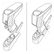 Apoyabrazos específico AR9 para Fiat 500 / S / C (2016-)