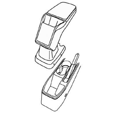 Apoyabrazos específico AR9 para Renault Clio V (2019-)