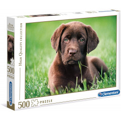 Puzzle Clementoni 500 piezas Chocolate Puppy