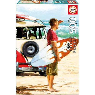 Puzzle Educa 500 piezas Surfista