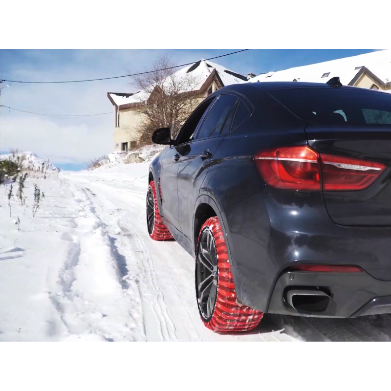 Cadenas de nieve, cadenas textiles y accesorios anti-derrapantes para  ruedas de coche