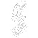 Apoyabrazos específico AR9 para Opel Corsa F (2019-)