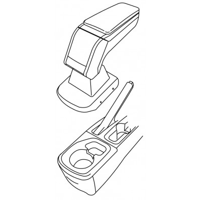 Apoyabrazos específico AR10 para Opel Corsa F (2019-)