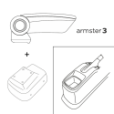 Apoyabrazos específico AR12 para Fiat Sedici, Suzuki SX4 (2006-2013)