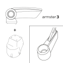 Apoyabrazos específico AR12 para Seat e-Mii, Škoda Citigo e iV, Volkswagen e-Up! (2019-2022)