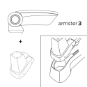 Apoyabrazos específico AR12 para Toyota Yaris III (2014-2020)