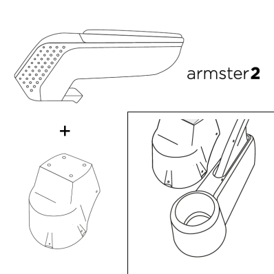 Apoyabrazos específico Armster AR9