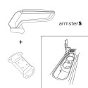 Apoyabrazos específico AR10 para Subaru BRZ, Toyota GT86 (2012-2021)