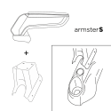 Apoyabrazos específico AR10 para Citroën C3 Picasso (2009-2017)