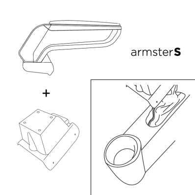 Apoyabrazos específico Armster AR10