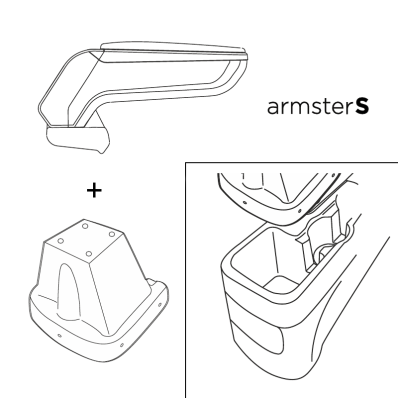 Apoyabrazos específico Armster AR10