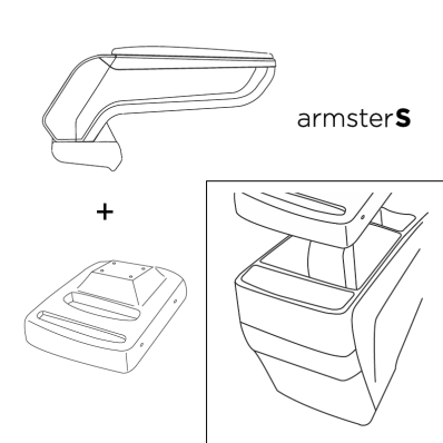 Apoyabrazos específico Armster AR10