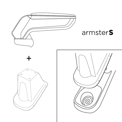 Apoyabrazos específico Armster AR10