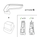 Apoyabrazos específico AR10 para Citroën C3 IV, e-C3, C3 Aircross, e-C3 Aircross (2024-)