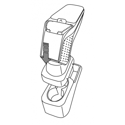 Apoyabrazos específico AR9 para Suzuki Jimny (1998-2013)