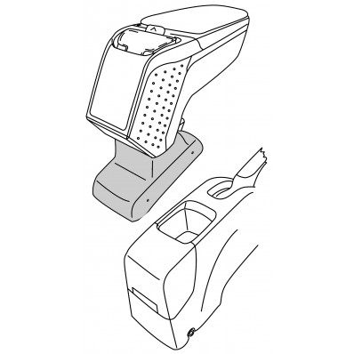 Apoyabrazos específico AR9 para Suzuki Swift IV (2010-)