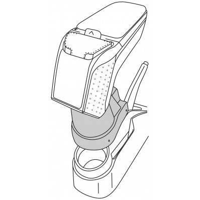 Apoyabrazos específico AR9 para Seat Ibiza IV (2008-)