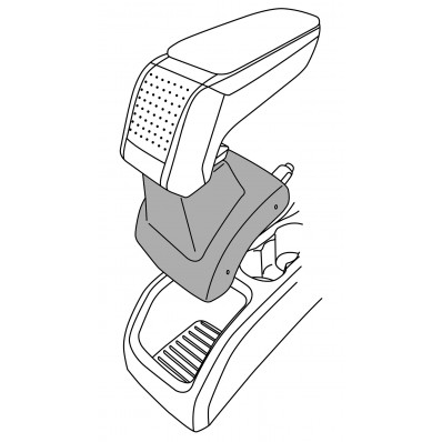 Apoyabrazos específico AR10 para Ford Focus II (2005-2011)