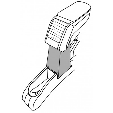 Apoyabrazos específico AR10 para Ford Ka II (2008-)