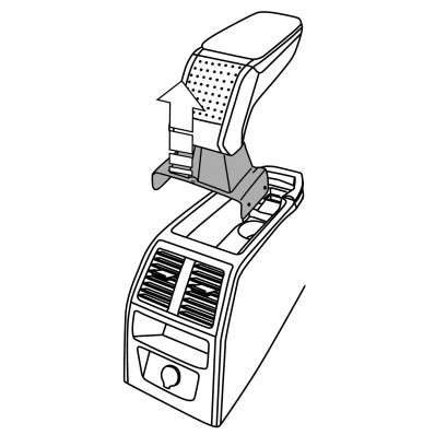 Apoyabrazos específico AR10 para Opel Zafira B (2005-2012)