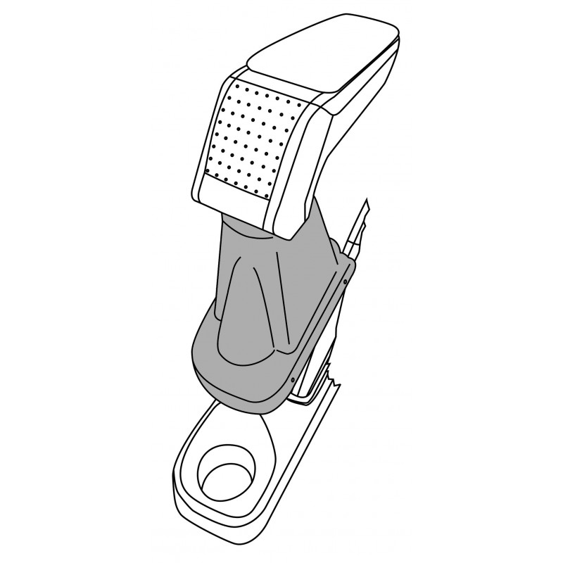 Apoyabrazos específico para Renault Clio (2012-2018)