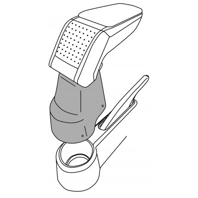 Apoyabrazos específico AR10 para Seat Mii, Škoda Citigo, Volkswagen Up! (2011-)