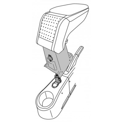 Apoyabrazos específico AR10 para Renault Twingo III (2014-)