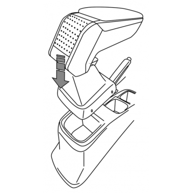 Apoyabrazos específico AR10 para Suzuki Vitara IV (2015-)