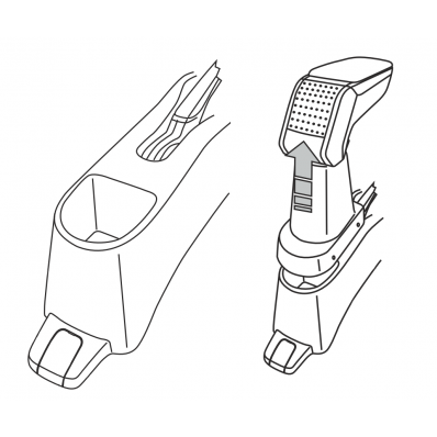 Apoyabrazos específico AR10 para Suzuki Celerio (2014-)