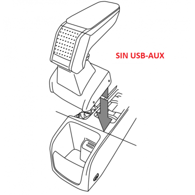 Apoyabrazos específico AR10 para Ford Focus III (2015-)